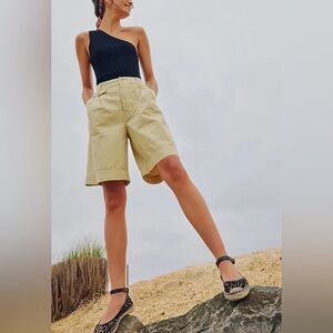 Nwot Free People High Street Trouser Shorts